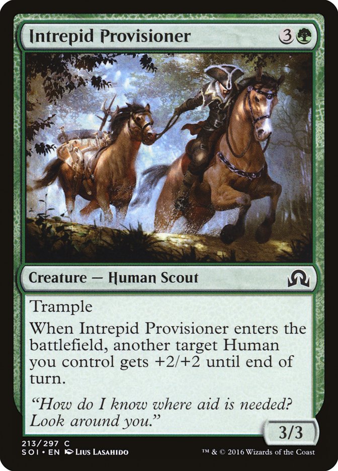 Intrepid Provisioner [Shadows over Innistrad] | Dragon's Lair Comics and Fantasy Houston TX