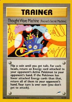 Thought Wave Machine (96/105) (Rocket's Secret Machine) [Neo Destiny Unlimited] | Dragon's Lair Comics and Fantasy Houston TX