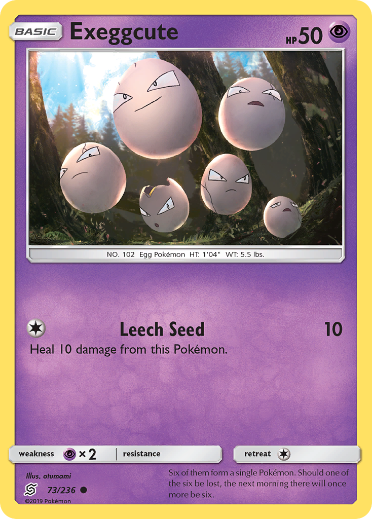 Exeggcute (73/236) [Sun & Moon: Unified Minds] | Dragon's Lair Comics and Fantasy Houston TX