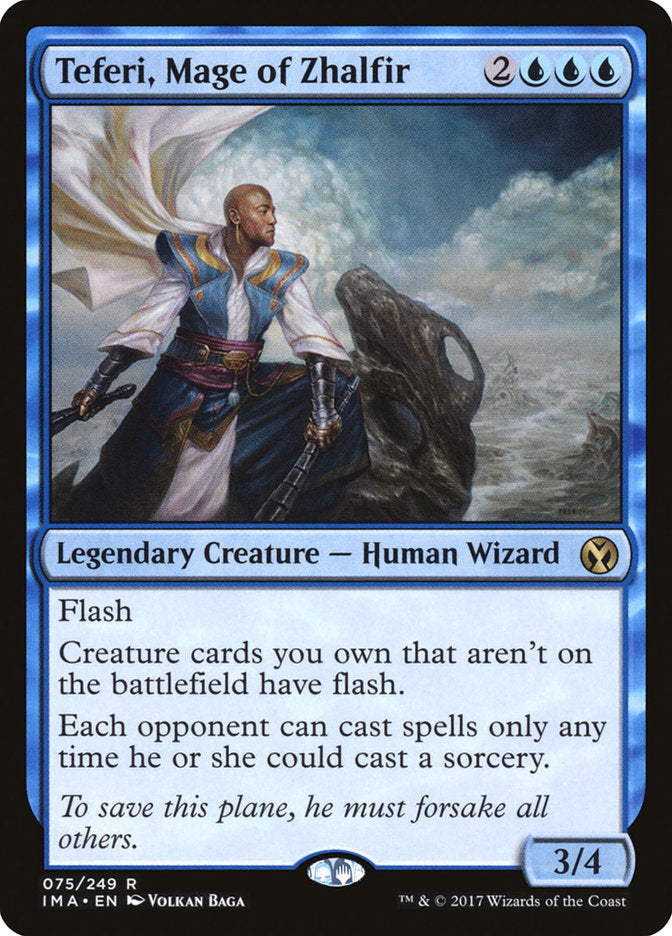 Teferi, Mage of Zhalfir [Iconic Masters] | Dragon's Lair Comics and Fantasy Houston TX