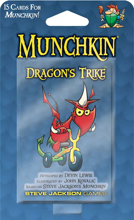 Munchkin: Munchkin Dragons Trike Blister Pack | Dragon's Lair Comics and Fantasy Houston TX