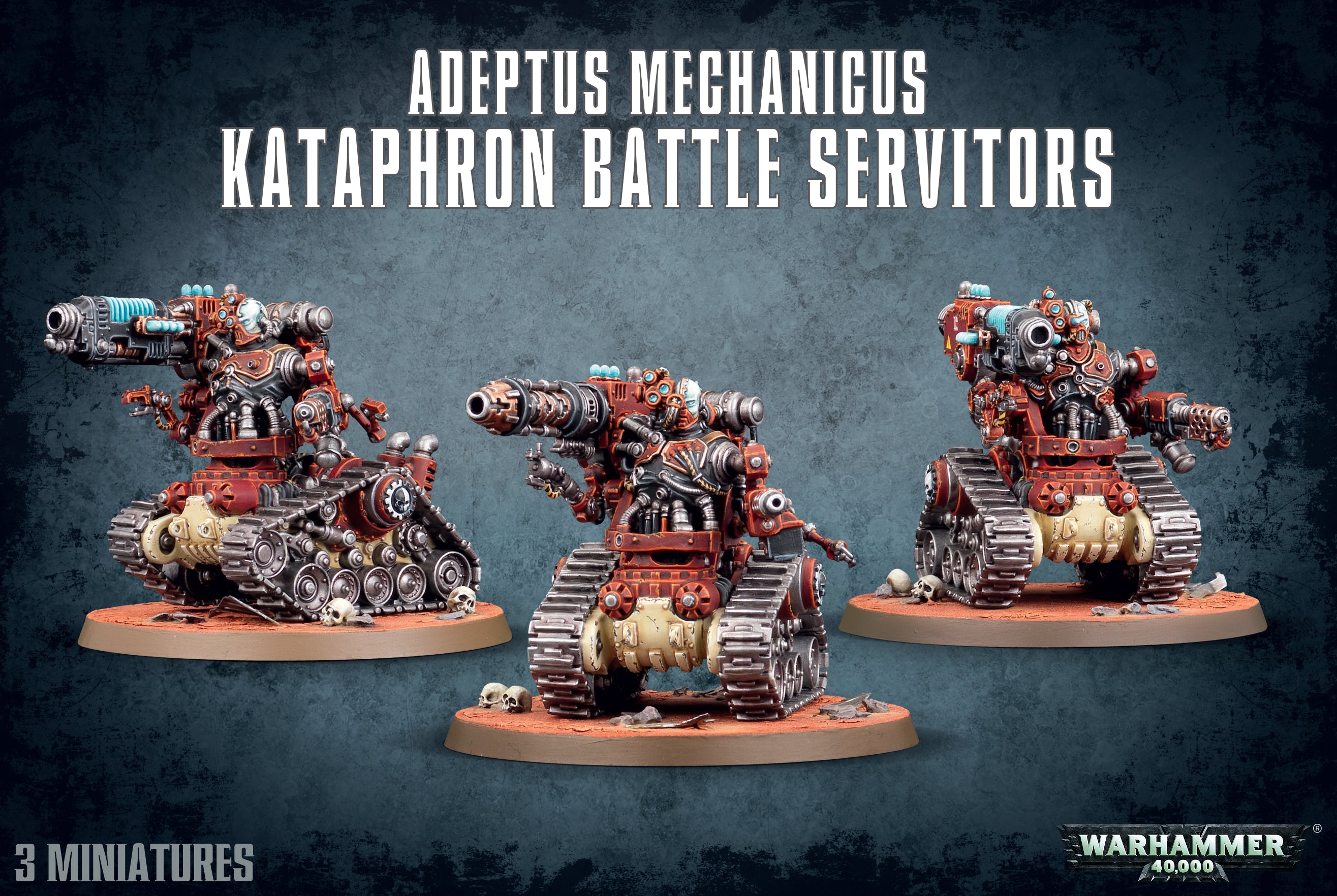 Warhammer 40K: Adeptus Mechanicus Kataphron Battle Servitors - Destroyers/Breachers | Dragon's Lair Comics and Fantasy Houston TX