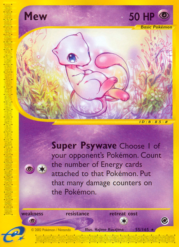 Mew (55/165) [Expedition: Base Set] | Dragon's Lair Comics and Fantasy Houston TX