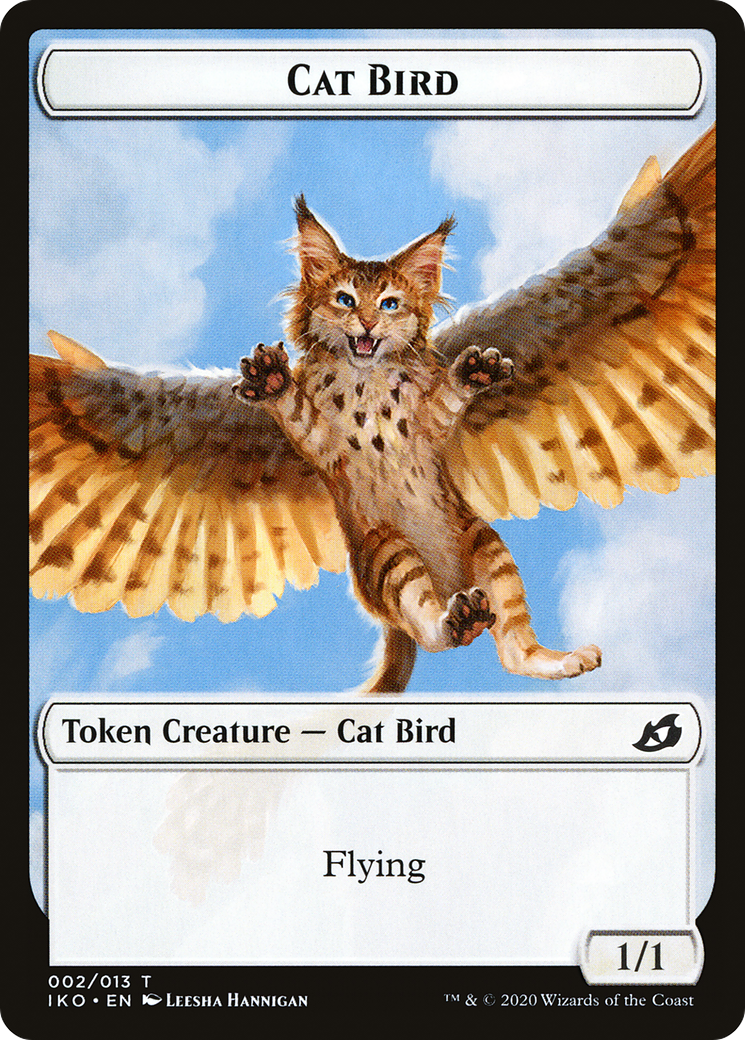 Cat Bird // Spirit Double-Sided Token [Starter Commander Decks] | Dragon's Lair Comics and Fantasy Houston TX