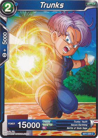 Trunks (BT1-039) [Galactic Battle] | Dragon's Lair Comics and Fantasy Houston TX