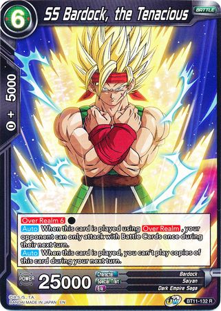 SS Bardock, the Tenacious (BT11-132) [Vermilion Bloodline] | Dragon's Lair Comics and Fantasy Houston TX