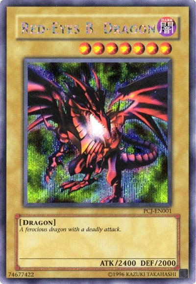 Red-Eyes B. Dragon [PCJ-EN001] Prismatic Secret Rare | Dragon's Lair Comics and Fantasy Houston TX