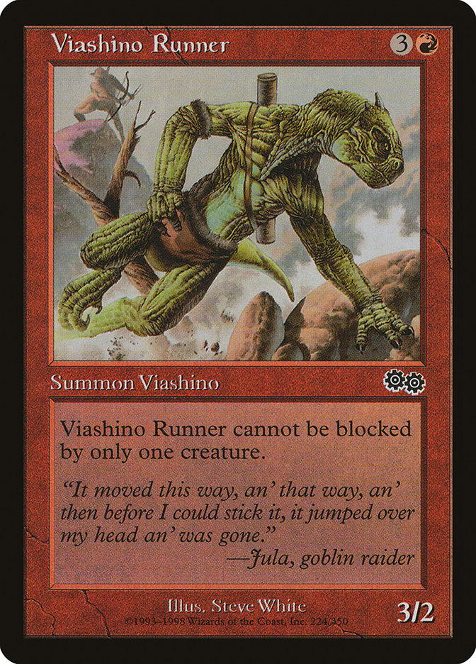 Viashino Runner [Urza's Saga] | Dragon's Lair Comics and Fantasy Houston TX