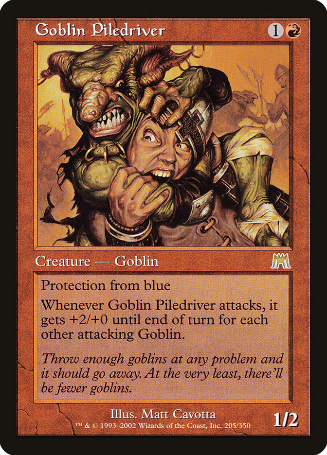 Goblin Piledriver [Onslaught] | Dragon's Lair Comics and Fantasy Houston TX