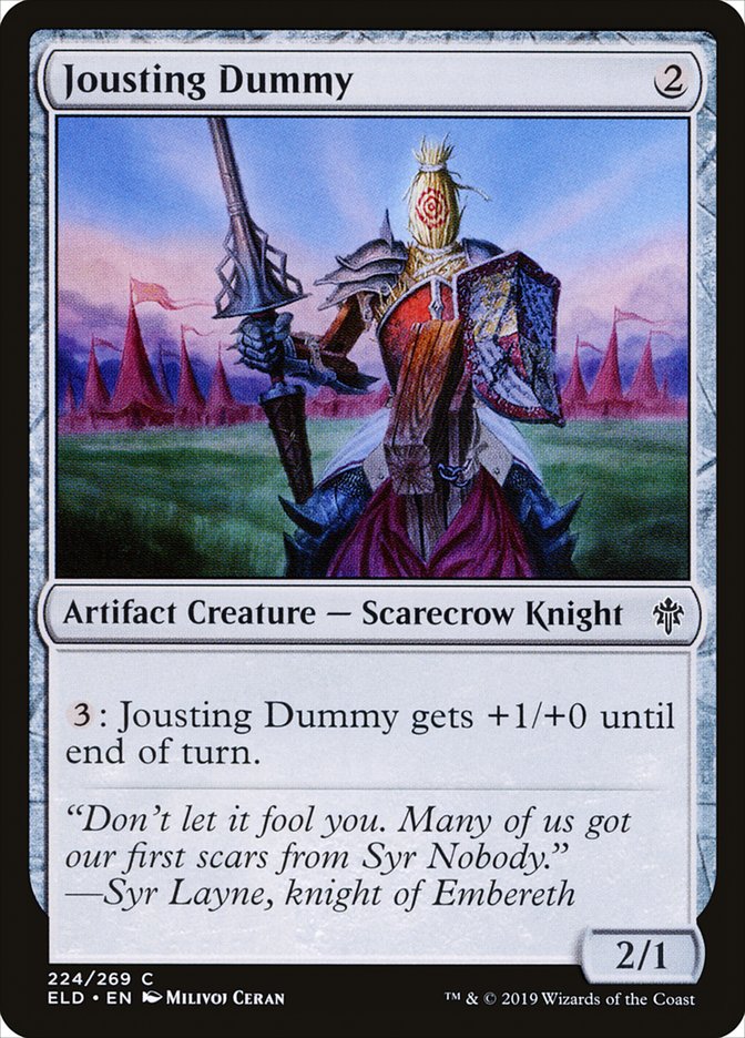 Jousting Dummy [Throne of Eldraine] | Dragon's Lair Comics and Fantasy Houston TX