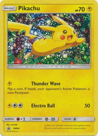 Pikachu (SM04) (General Mills Promo) [Sun & Moon: Black Star Promos] | Dragon's Lair Comics and Fantasy Houston TX