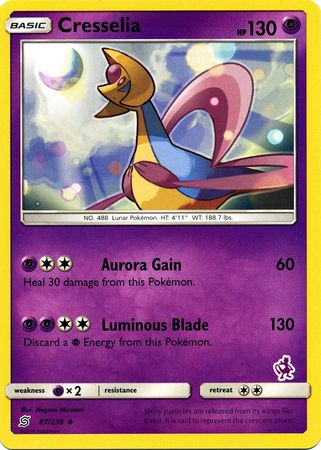 Cresselia (87/236) (Mewtwo Deck) [Battle Academy 2020] | Dragon's Lair Comics and Fantasy Houston TX