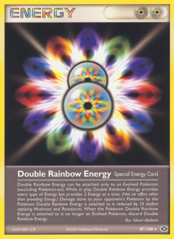 Double Rainbow Energy (87/106) [EX: Emerald] | Dragon's Lair Comics and Fantasy Houston TX