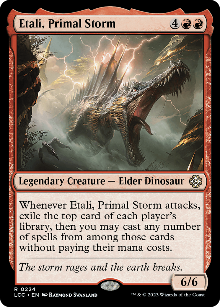 Etali, Primal Storm [The Lost Caverns of Ixalan Commander] | Dragon's Lair Comics and Fantasy Houston TX