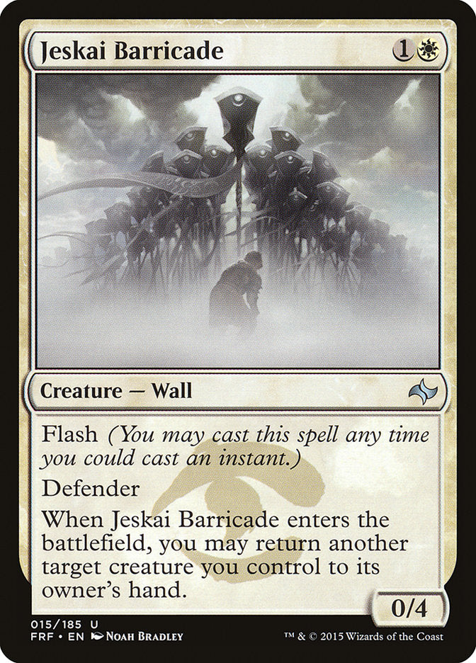 Jeskai Barricade [Fate Reforged] | Dragon's Lair Comics and Fantasy Houston TX