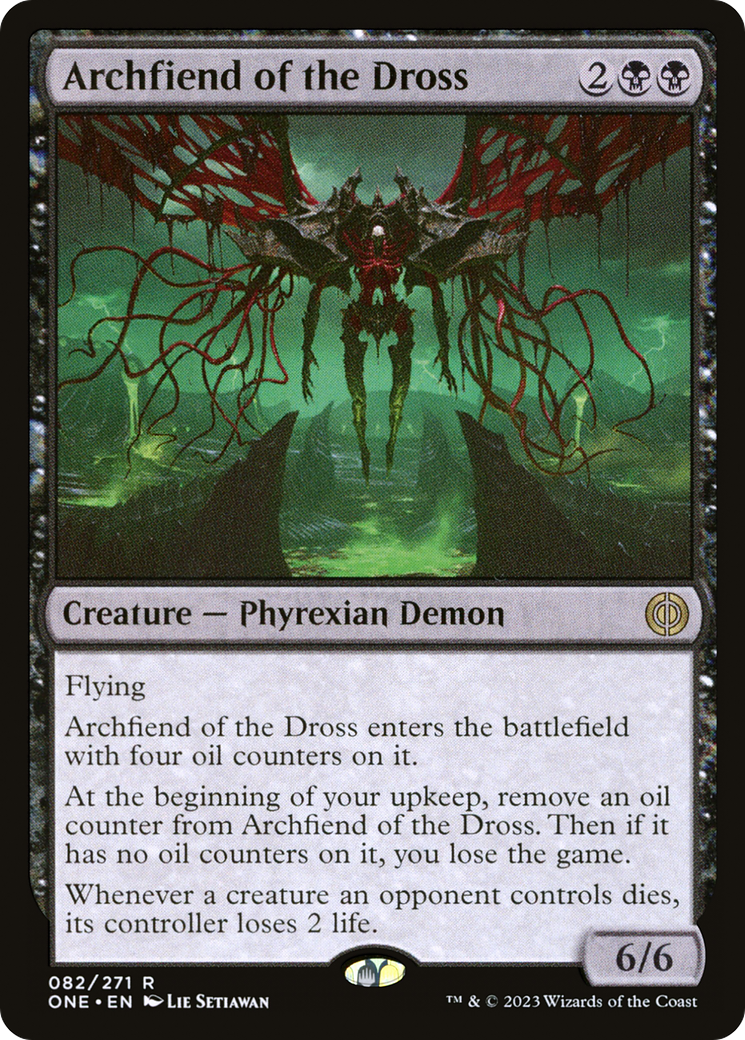 Archfiend of the Dross [Phyrexia: All Will Be One] | Dragon's Lair Comics and Fantasy Houston TX