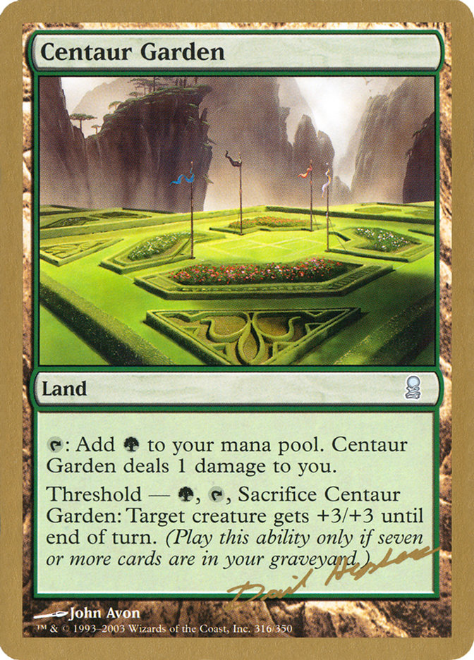 Centaur Garden (Dave Humpherys) [World Championship Decks 2003] | Dragon's Lair Comics and Fantasy Houston TX