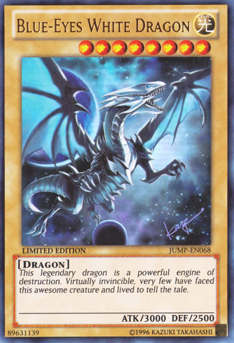 Blue-Eyes White Dragon [JUMP-EN068] Ultra Rare | Dragon's Lair Comics and Fantasy Houston TX