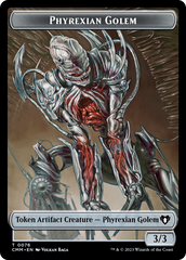 Phyrexian Golem // Ox Double-Sided Token [Commander Masters Tokens] | Dragon's Lair Comics and Fantasy Houston TX