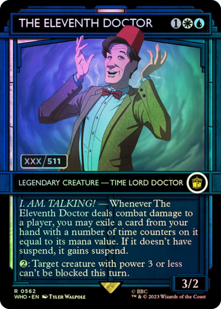 The Eleventh Doctor (Serial Numbered) [Doctor Who] | Dragon's Lair Comics and Fantasy Houston TX