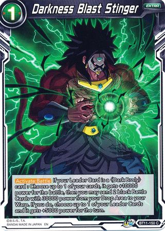 Darkness Blast Stinger (BT11-150) [Vermilion Bloodline] | Dragon's Lair Comics and Fantasy Houston TX