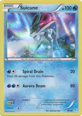 Suicune (30/30) [XY: Trainer Kit 3 - Suicune] | Dragon's Lair Comics and Fantasy Houston TX