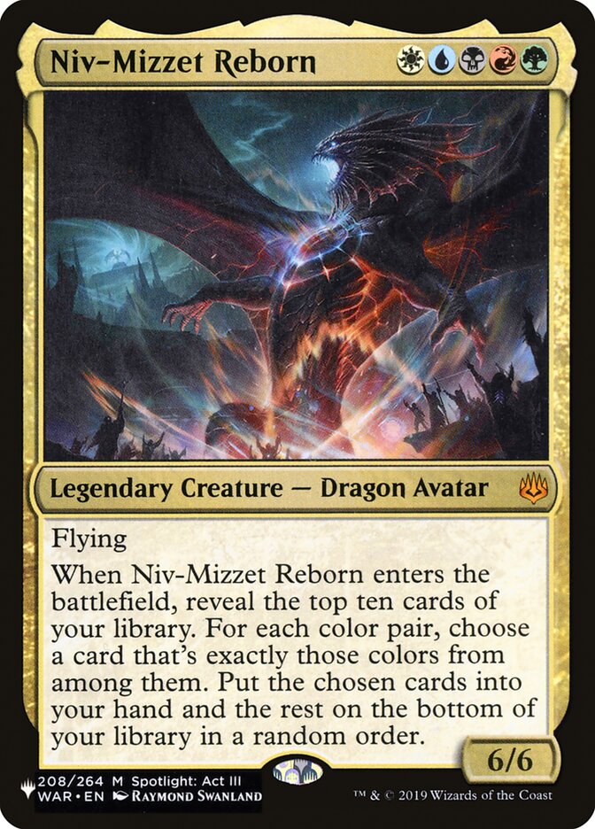 Niv-Mizzet Reborn [The List] | Dragon's Lair Comics and Fantasy Houston TX