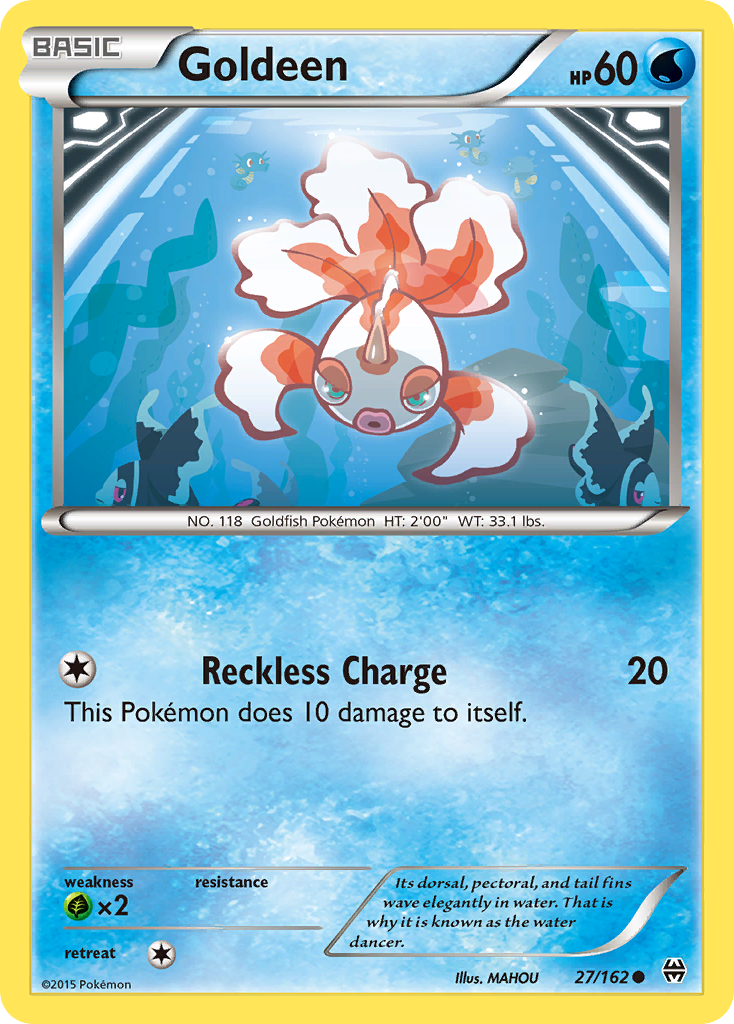 Goldeen (27/162) [XY: BREAKthrough] | Dragon's Lair Comics and Fantasy Houston TX