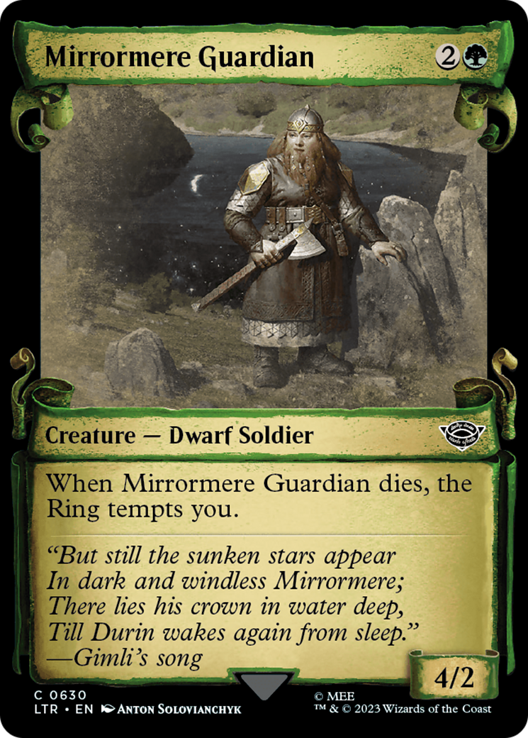 Mirrormere Guardian [The Lord of the Rings: Tales of Middle-Earth Showcase Scrolls] | Dragon's Lair Comics and Fantasy Houston TX