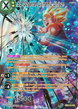 SS Gogeta, Dynamic Unison (SPR) (BT10-095) [Rise of the Unison Warrior] | Dragon's Lair Comics and Fantasy Houston TX