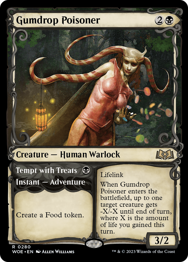 Gumdrop Poisoner // Tempt with Treats (Showcase) [Wilds of Eldraine] | Dragon's Lair Comics and Fantasy Houston TX