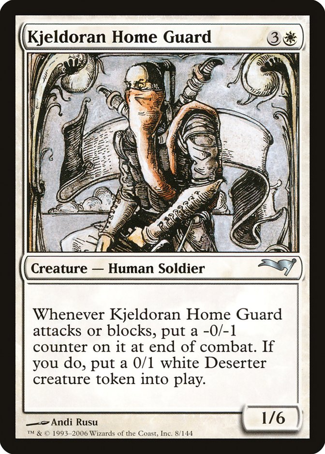 Kjeldoran Home Guard [Coldsnap Theme Decks] | Dragon's Lair Comics and Fantasy Houston TX