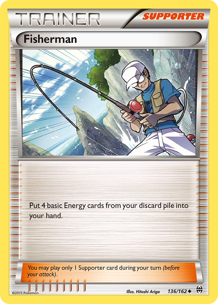 Fisherman (136/162) [XY: BREAKthrough] | Dragon's Lair Comics and Fantasy Houston TX