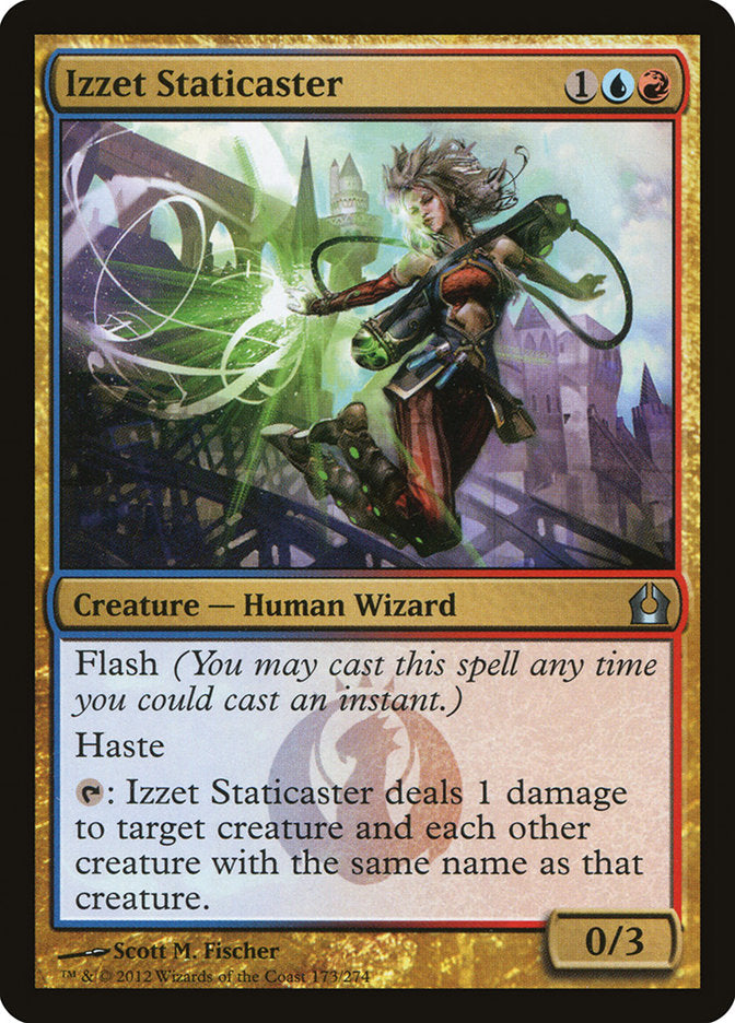 Izzet Staticaster [Return to Ravnica] | Dragon's Lair Comics and Fantasy Houston TX