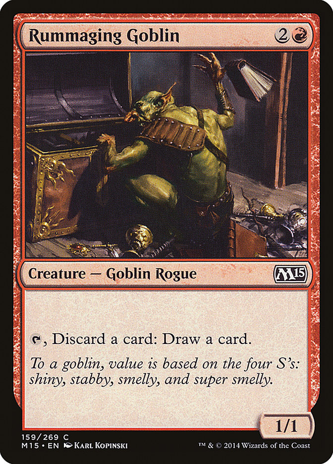 Rummaging Goblin [Magic 2015] | Dragon's Lair Comics and Fantasy Houston TX