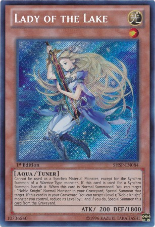 Lady of the Lake [SHSP-EN084] Secret Rare | Dragon's Lair Comics and Fantasy Houston TX