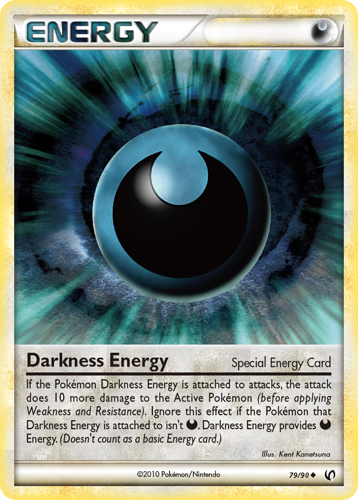 Darkness Energy (79/90) [HeartGold & SoulSilver: Undaunted] | Dragon's Lair Comics and Fantasy Houston TX