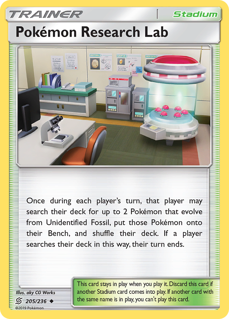 Pokemon Research Lab (205/236) [Sun & Moon: Unified Minds] | Dragon's Lair Comics and Fantasy Houston TX