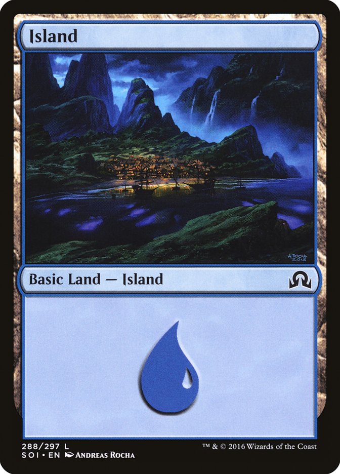 Island (288) [Shadows over Innistrad] | Dragon's Lair Comics and Fantasy Houston TX