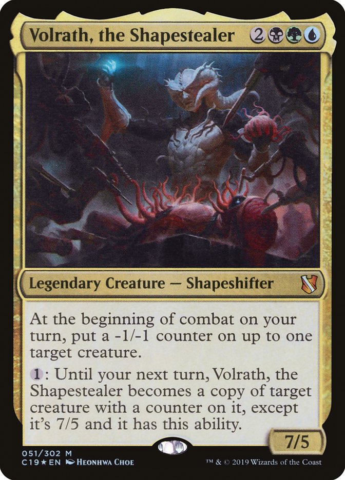 Volrath, the Shapestealer [Commander 2019] | Dragon's Lair Comics and Fantasy Houston TX