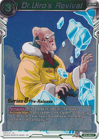 Dr.Uiro's Revival (BT8-064_PR) [Malicious Machinations Prerelease Promos] | Dragon's Lair Comics and Fantasy Houston TX