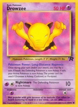 Drowzee (54/82) [Team Rocket Unlimited] | Dragon's Lair Comics and Fantasy Houston TX