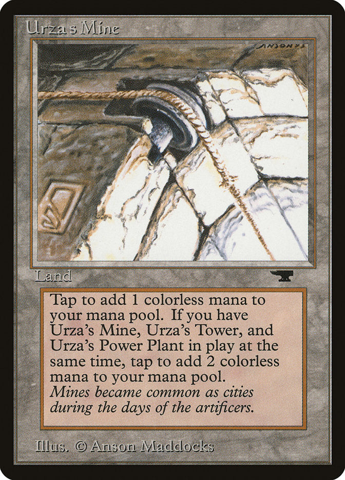 Urza's Mine (Pulley Embedded in Stone) [Antiquities] | Dragon's Lair Comics and Fantasy Houston TX