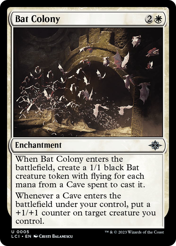 Bat Colony [The Lost Caverns of Ixalan] | Dragon's Lair Comics and Fantasy Houston TX