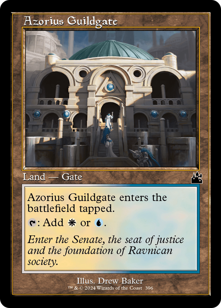 Azorius Guildgate (Retro Frame) [Ravnica Remastered] | Dragon's Lair Comics and Fantasy Houston TX