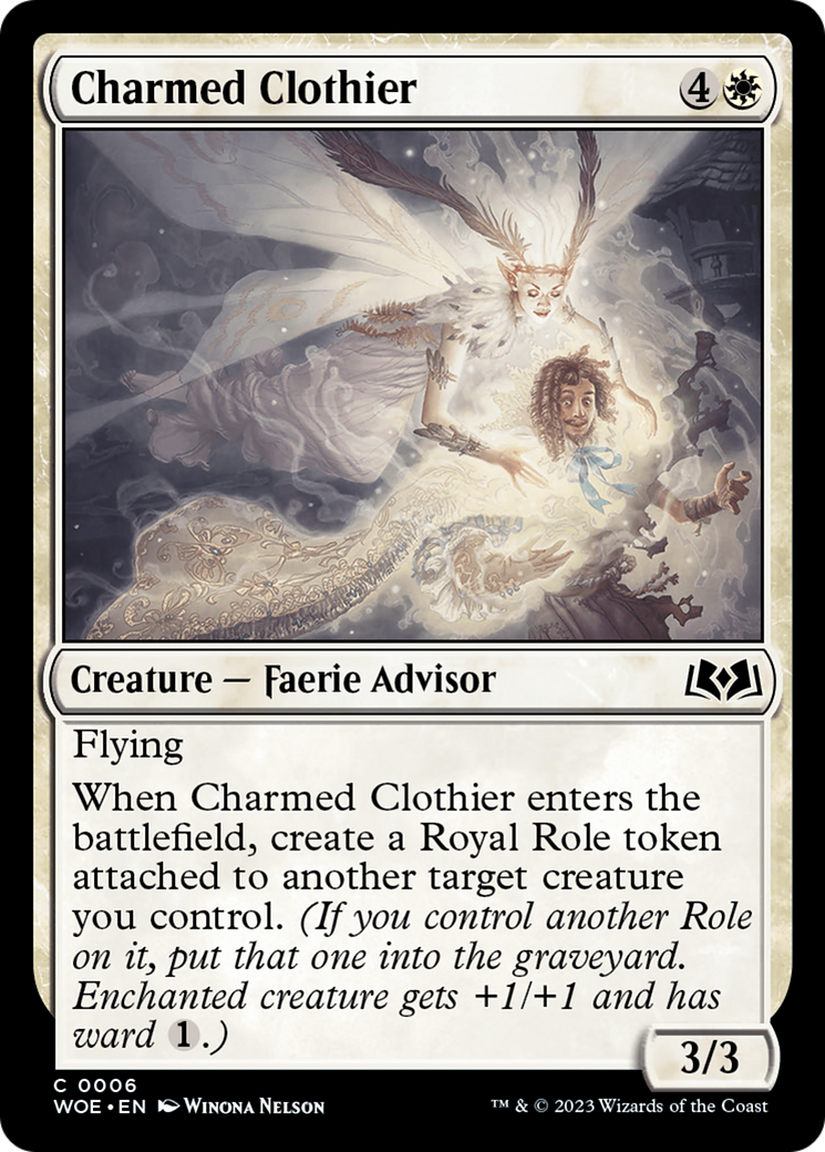 Charmed Clothier [Wilds of Eldraine] | Dragon's Lair Comics and Fantasy Houston TX