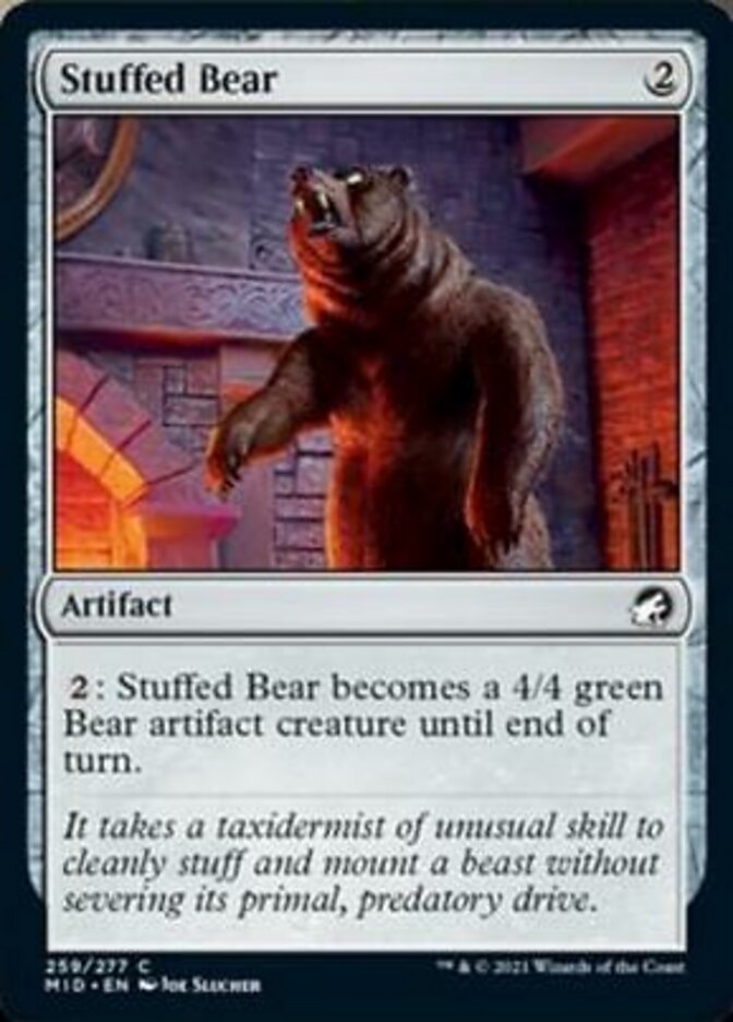 Stuffed Bear [Innistrad: Midnight Hunt] | Dragon's Lair Comics and Fantasy Houston TX