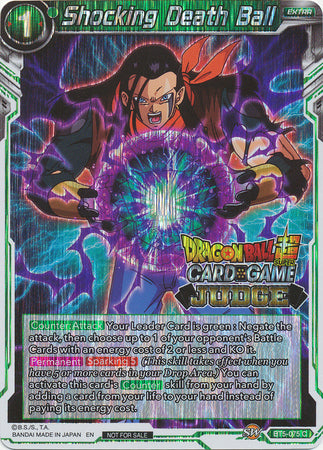 Shocking Death Ball (BT5-075) [Judge Promotion Cards] | Dragon's Lair Comics and Fantasy Houston TX