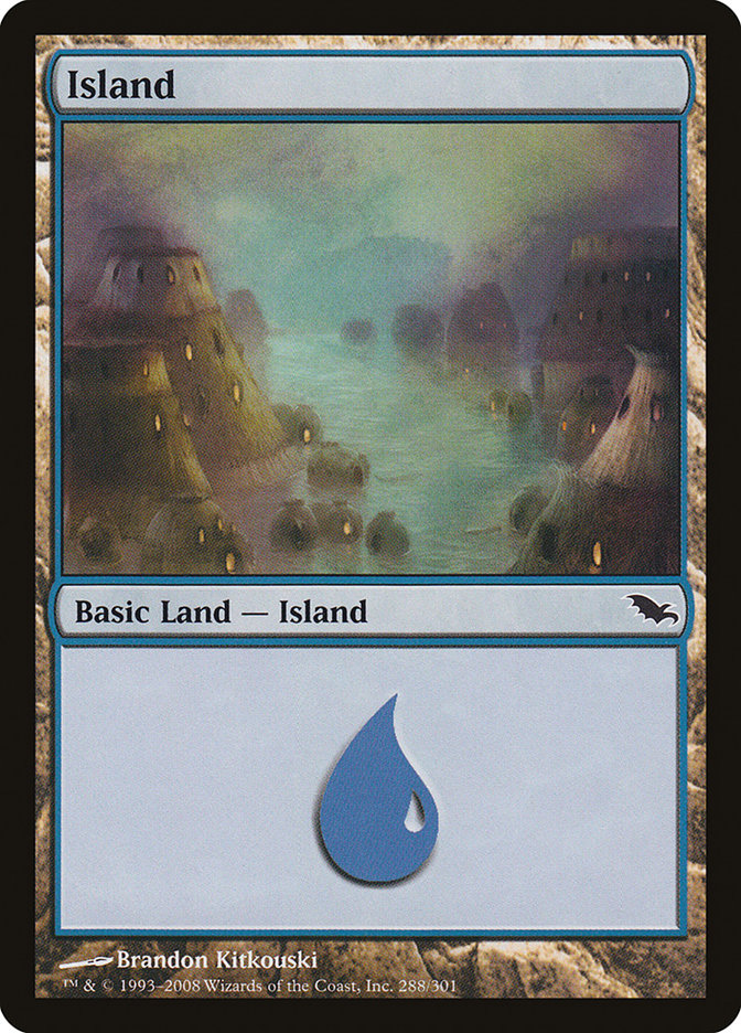 Island (288) [Shadowmoor] | Dragon's Lair Comics and Fantasy Houston TX