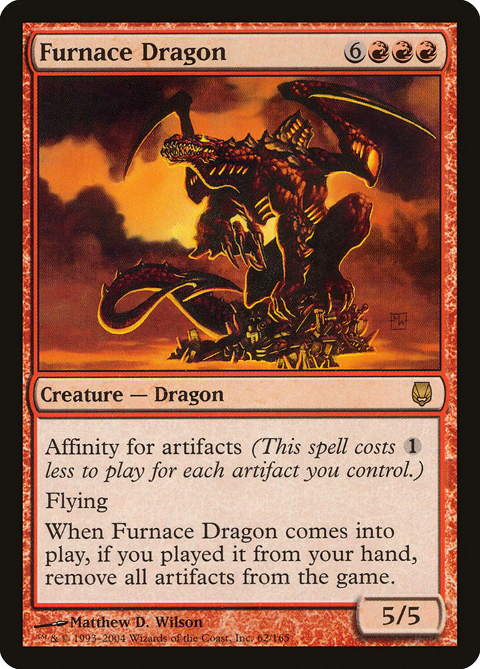 Furnace Dragon [Darksteel] | Dragon's Lair Comics and Fantasy Houston TX